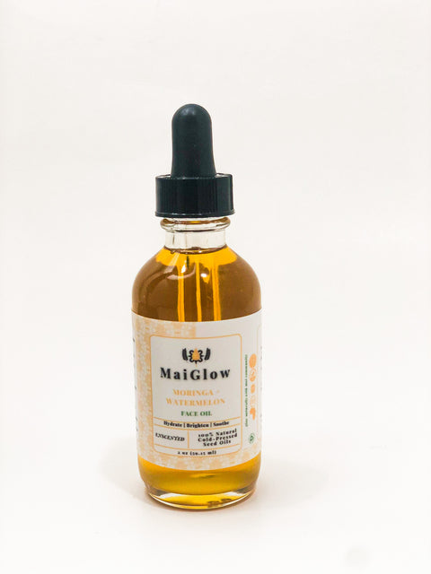 100% Moringa, Watermelon & Desert Date Face Oil