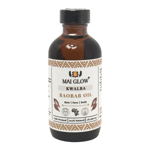 100% Pure Baobab Oil | Cold-Pressed Seed Oil | | Face, Body, & Hair | 4oz & 16oz